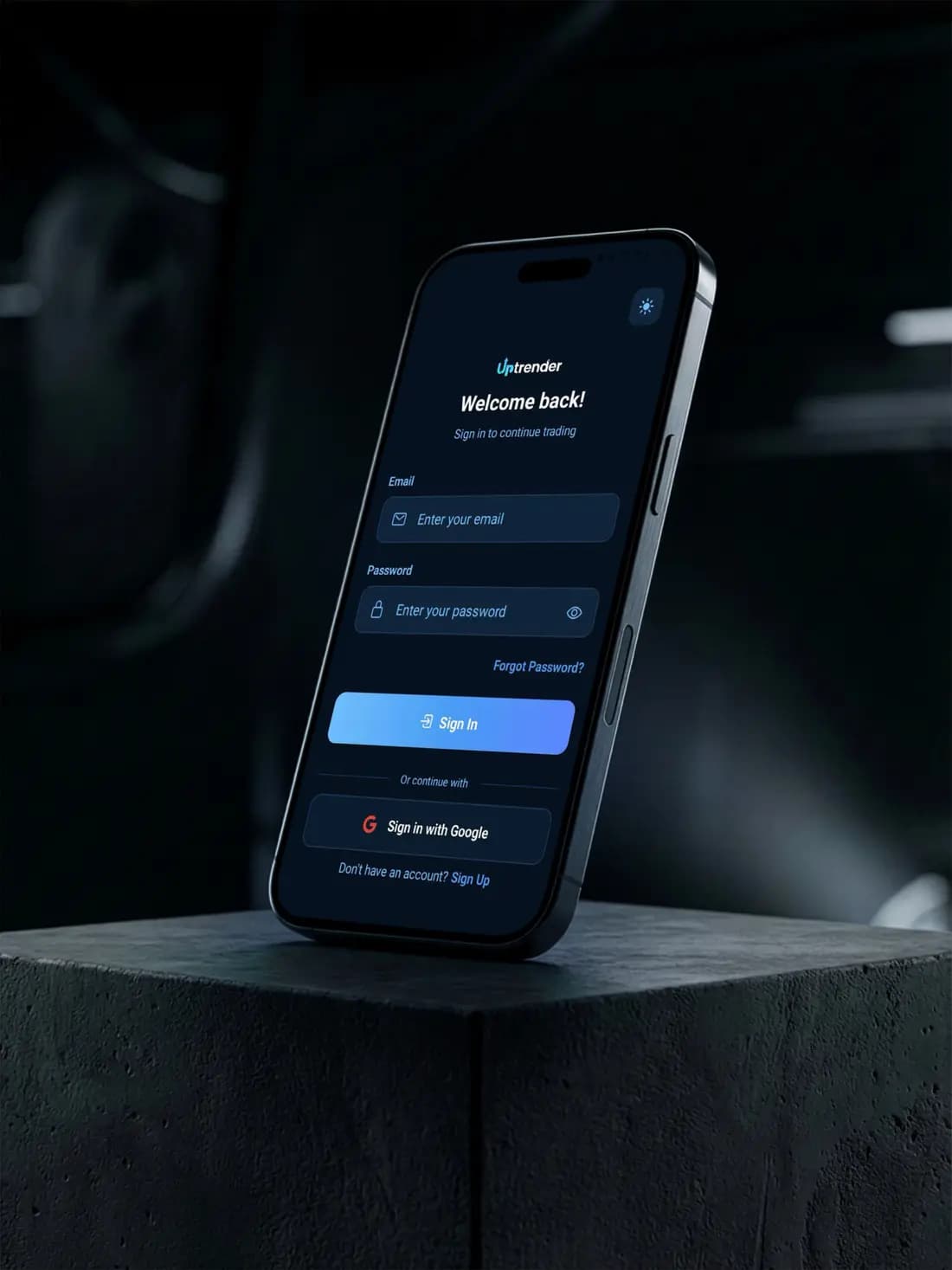 Uptrender Trading App
