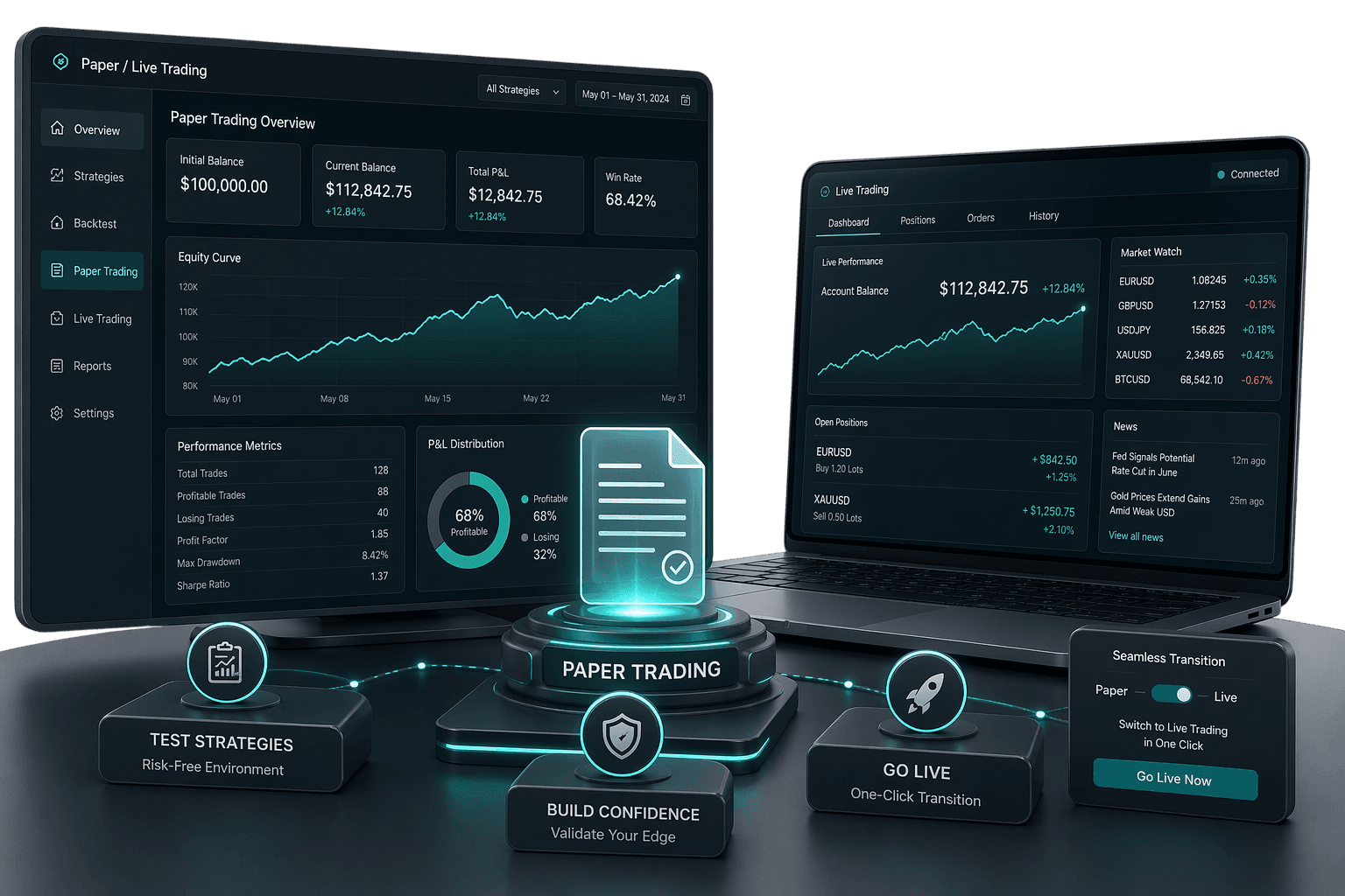 Paper / Live Trading